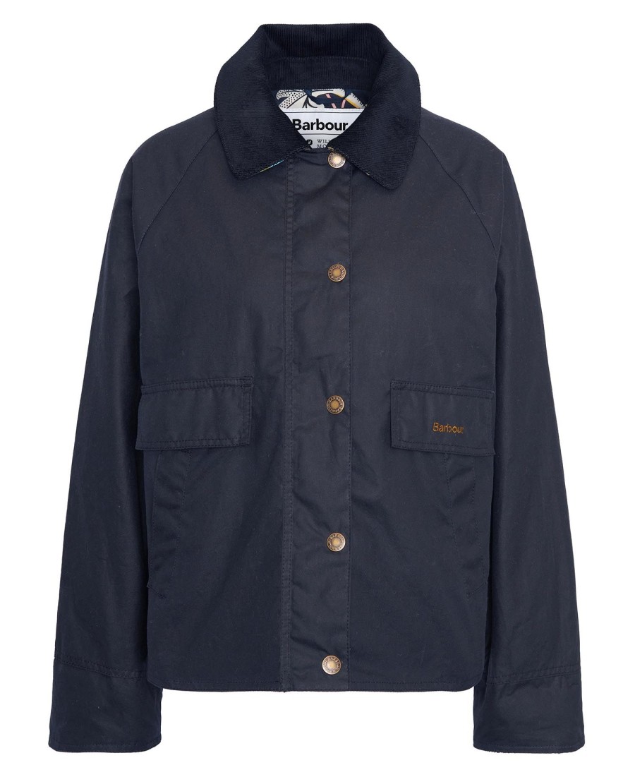 barbour x william morris gallery rendall waxjas