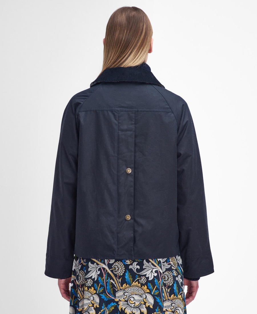barbour x william morris gallery rendall waxjas