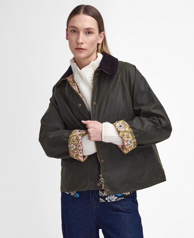 barbour x william morris gallery rendall waxjas