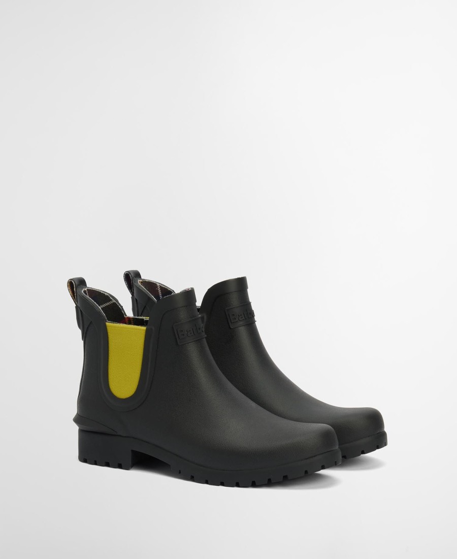 barbour the edit door alexa dorothy wellingtons