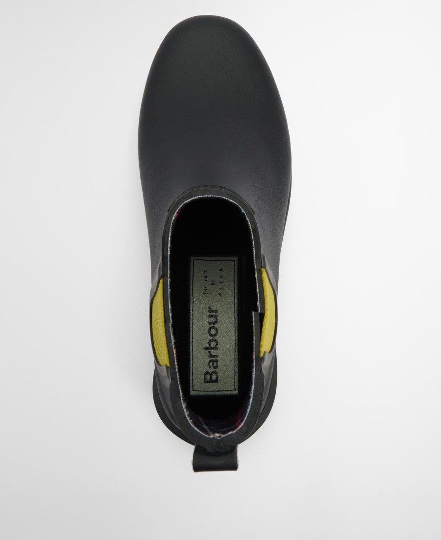 barbour the edit door alexa dorothy wellingtons
