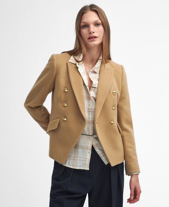 darly wollen blazer