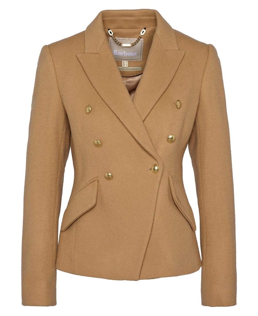 darly wollen blazer