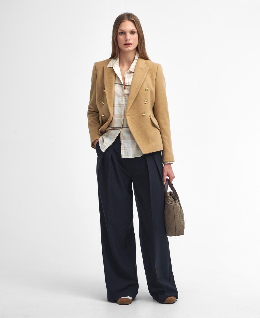 darly wollen blazer