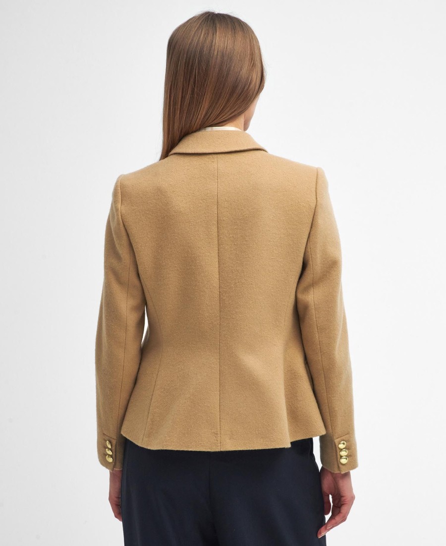 darly wollen blazer