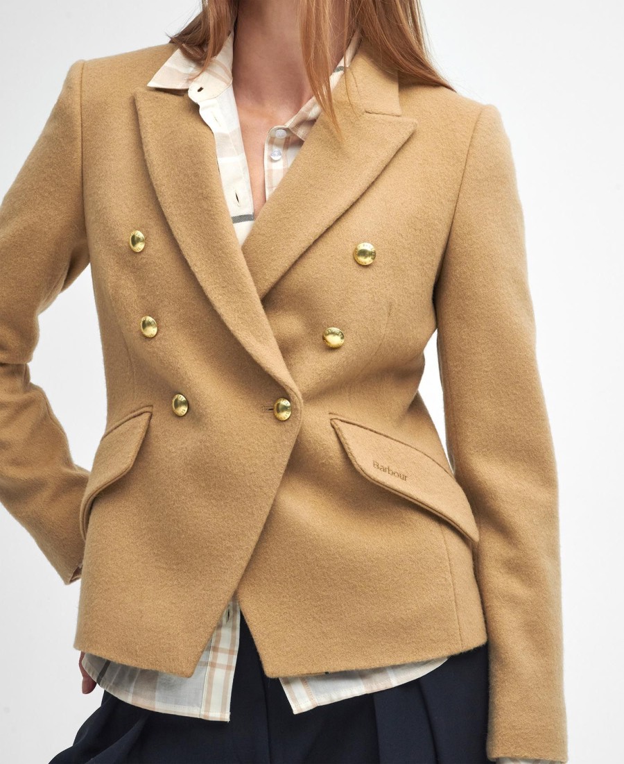darly wollen blazer