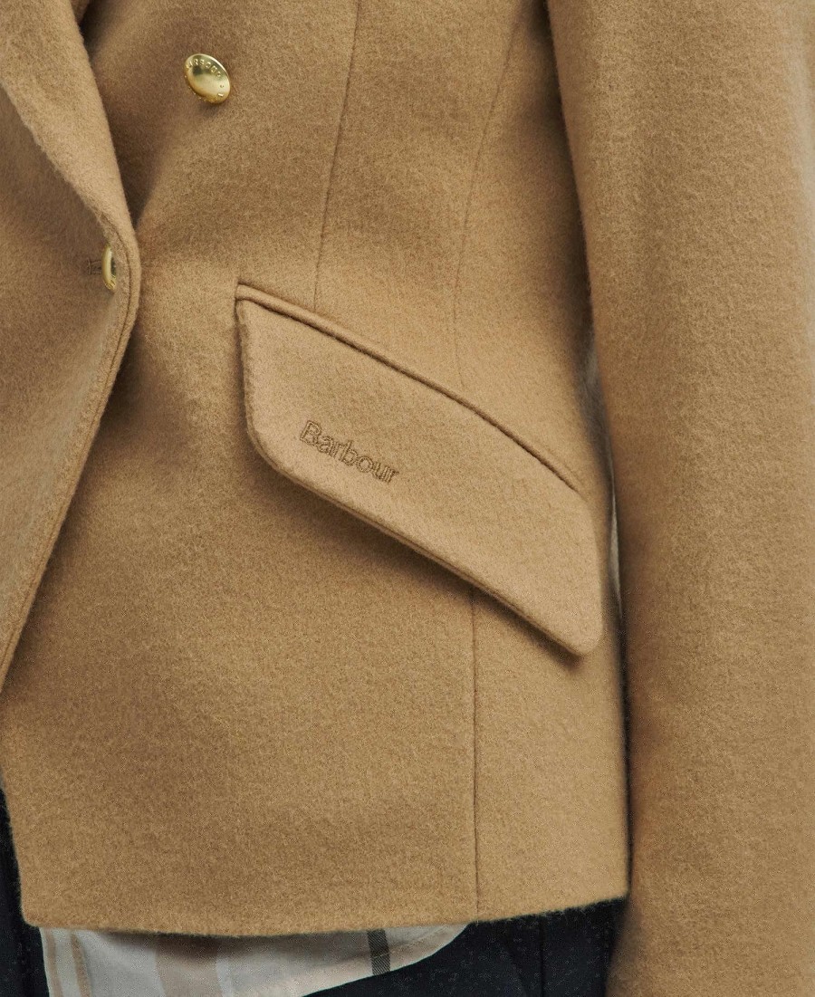 darly wollen blazer